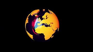 AE片头三维3D立体地球转动动画视频的预览图